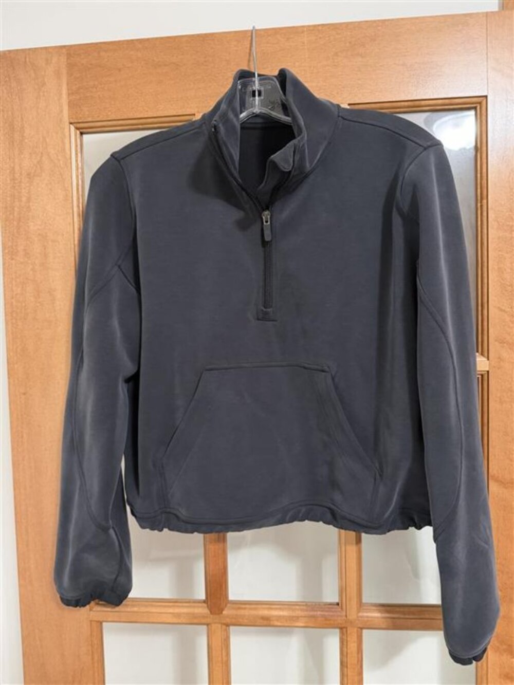 Lululemon Brushed Softstreme Half Zip - Gray